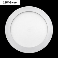 Panel Light LED MH-AR-12W-3000K/4000K/6000K Round 3way BESTLIGHT