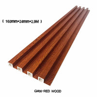 GM06- RED WOOD WALL PANEL