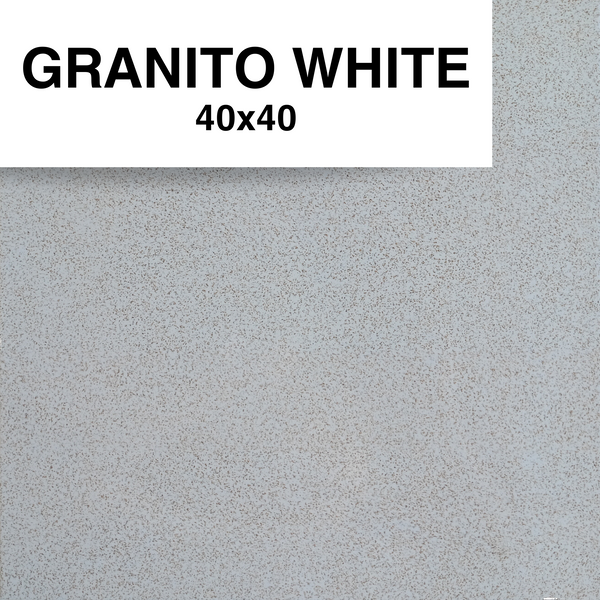 GRANITO WHITE 40x40 MSC