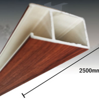 GM042- WPC CEILING WOOD RED MAHOGANY 50mmx90mm HS