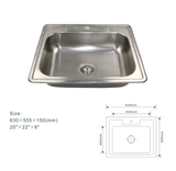 KITCHEN SINK 811 G (P.O)