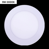 Panel Light LED MH-AR-9W-3000K ROUND BESTLIGHT (P.O)