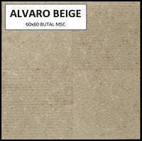 BUTAL ALVARO BEIGE 60X60 MSC ROUGH