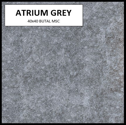 BUTAL ATRIUM GREY 40X40 ROUGH MSC