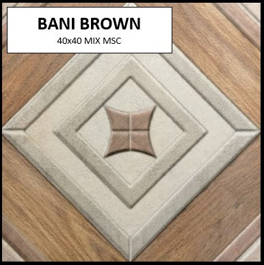 BUTAL BANI BROWN 40x40 MSC