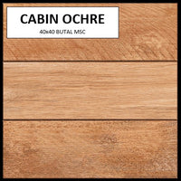 BUTAL CABIN OCHRE 40X40 MATTE MSC