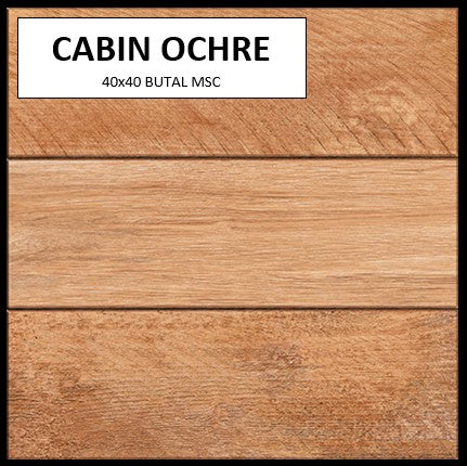 BUTAL CABIN OCHRE 40X40 MATTE MSC