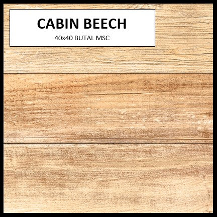 BUTAL CABIN BEECH 40X40 MATTE MSC