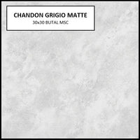 BUTAL CHANDON GRIGIO MATTE 30x30 MSC