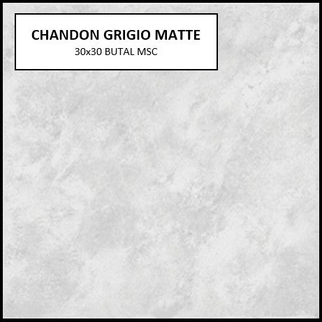 BUTAL CHANDON GRIGIO MATTE 30x30 MSC