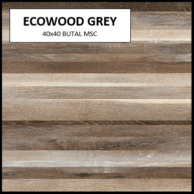 BUTAL ECOWOOD GREY 40x40 MSC