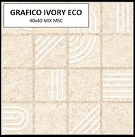 BUTAL GRAFICO IVORY 40x40 MSC