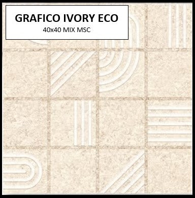 BUTAL GRAFICO IVORY 40x40 MSC