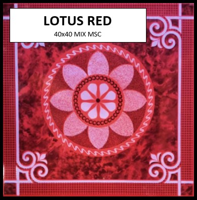 BUTAL LOTUS RED 40x40 MSC