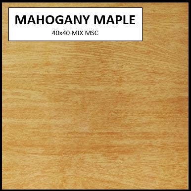 BUTAL MAHOGANY MAPLE 40x40 MSC