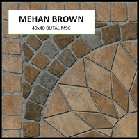 BUTAL MEHAN BROWN 40X40 MSC ROUGH