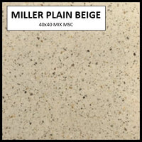 BUTAL MILLER PLAIN BEIGE 40x40 MSC