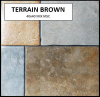 BUTAL TERRAIN BROWN 40X40 MSC