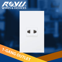 WD111 1 GANG UNIVERSAL OUTLET SET ROYU