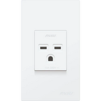 WD901 1 GANG AIRCON OUTLET SET ROYU