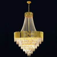 PHILUX Led Crystal Chandelier #XL88198/19-152w*2 600x950mm