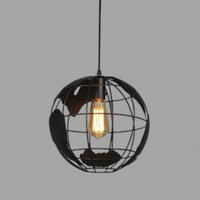 Pendant Lamp LED RY8019-4W Black D300mm BESTLIGHT (P.O)