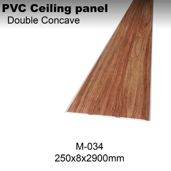 PVC CEILING DOUBLE CONCAVE M-034 HS