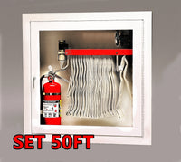 FIRE HOSE Cabinet Set 50FT